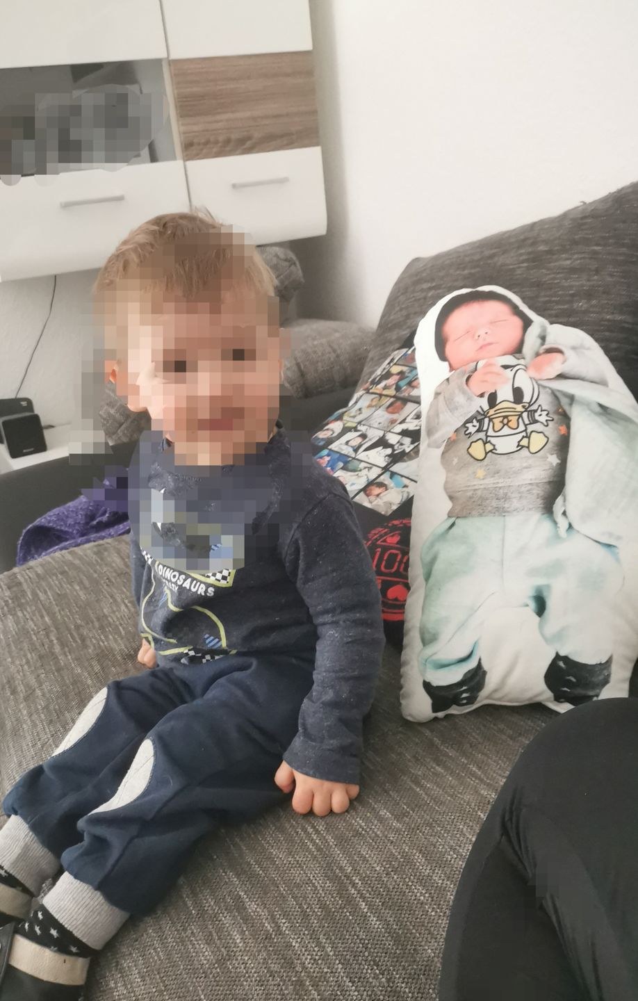 Customer photo review of Personalisiertes Ganzkörperkissen