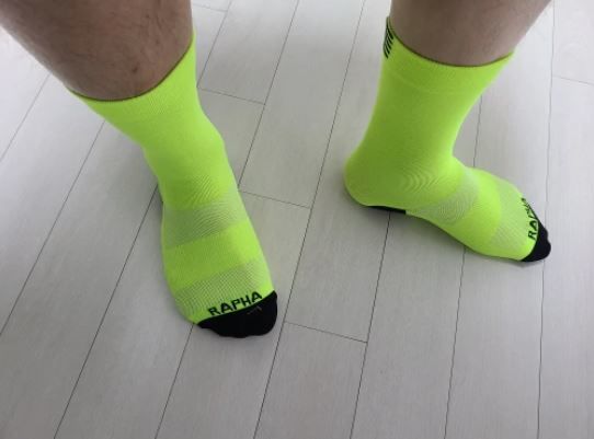 Customer photo review of Rapha Pro Cycling Socks