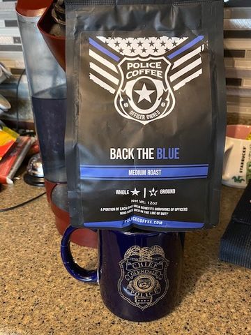 Customer photo review of Back The Blue