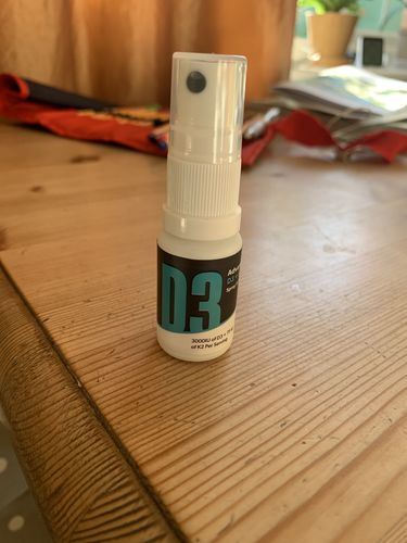 Customer photo review of Vitamin D3 + K2 spray 3000 IU