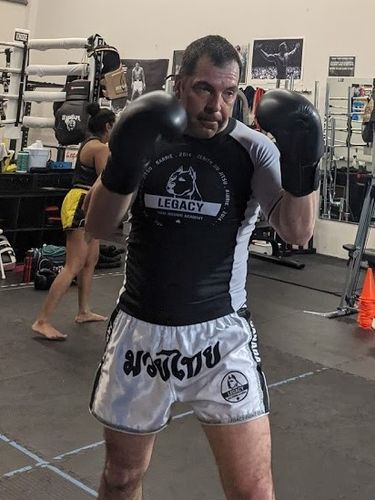 Customer photo review of OG FIGHT SHORTS