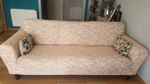 Customer photo review of Desert - Housses Extensibles de Fauteuil et Canapé - La Maison des Housses