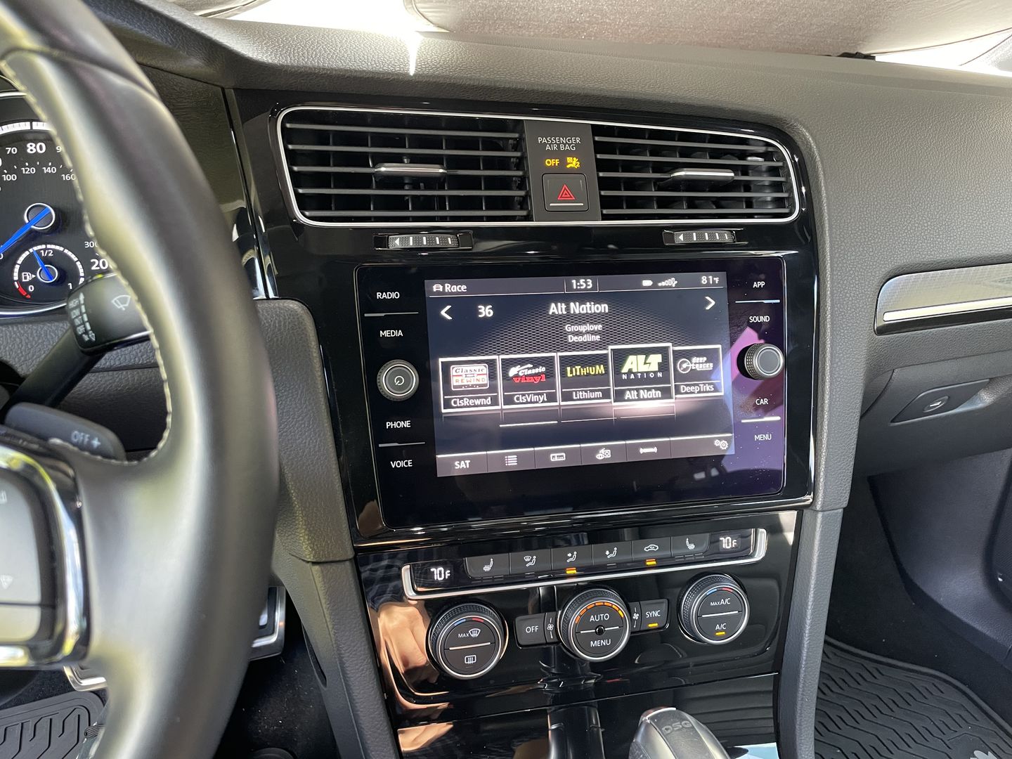 Customer photo review of VW MK7 Golf/GTI/GolfR/E-Golf 8" Glass Display Retrofit Kit (Nav/Non Nav)