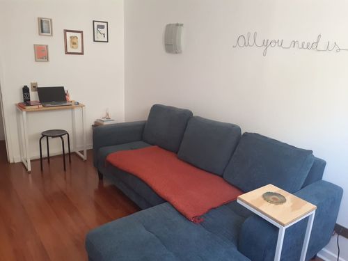 Customer photo review of Escritorio industrial MIMA 70 x 40 Blanco