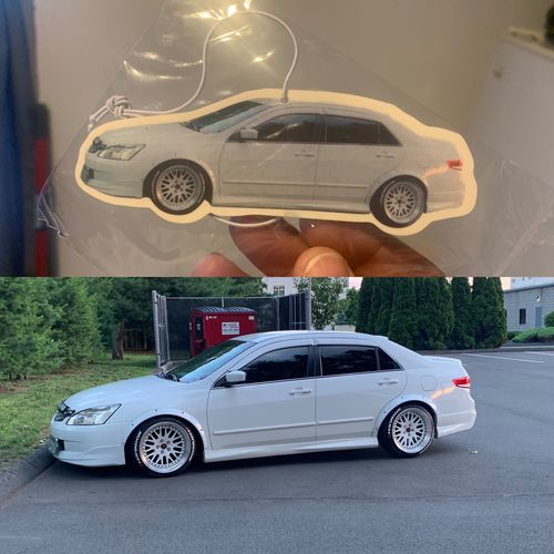 Customer photo review of One Custom Air Freshener