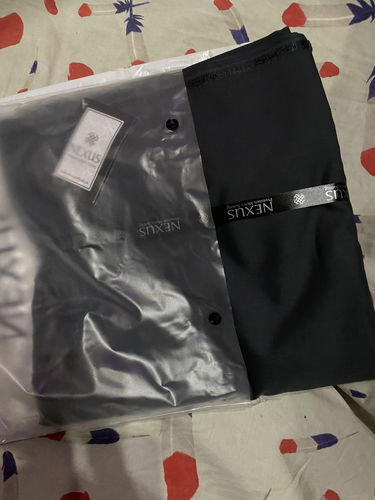 Customer photo review of Crown Fine Quality Wash and Wear ( Unstitched ) Midnight Green