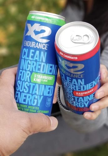 Customer photo review of X2 ENDURANCE™ Natural Energy Drink - Raspberry