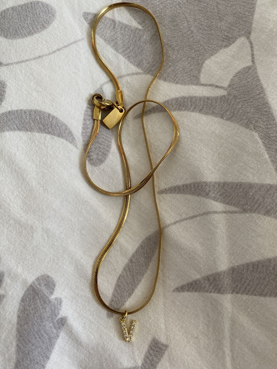 Customer photo review of Mini initial chain