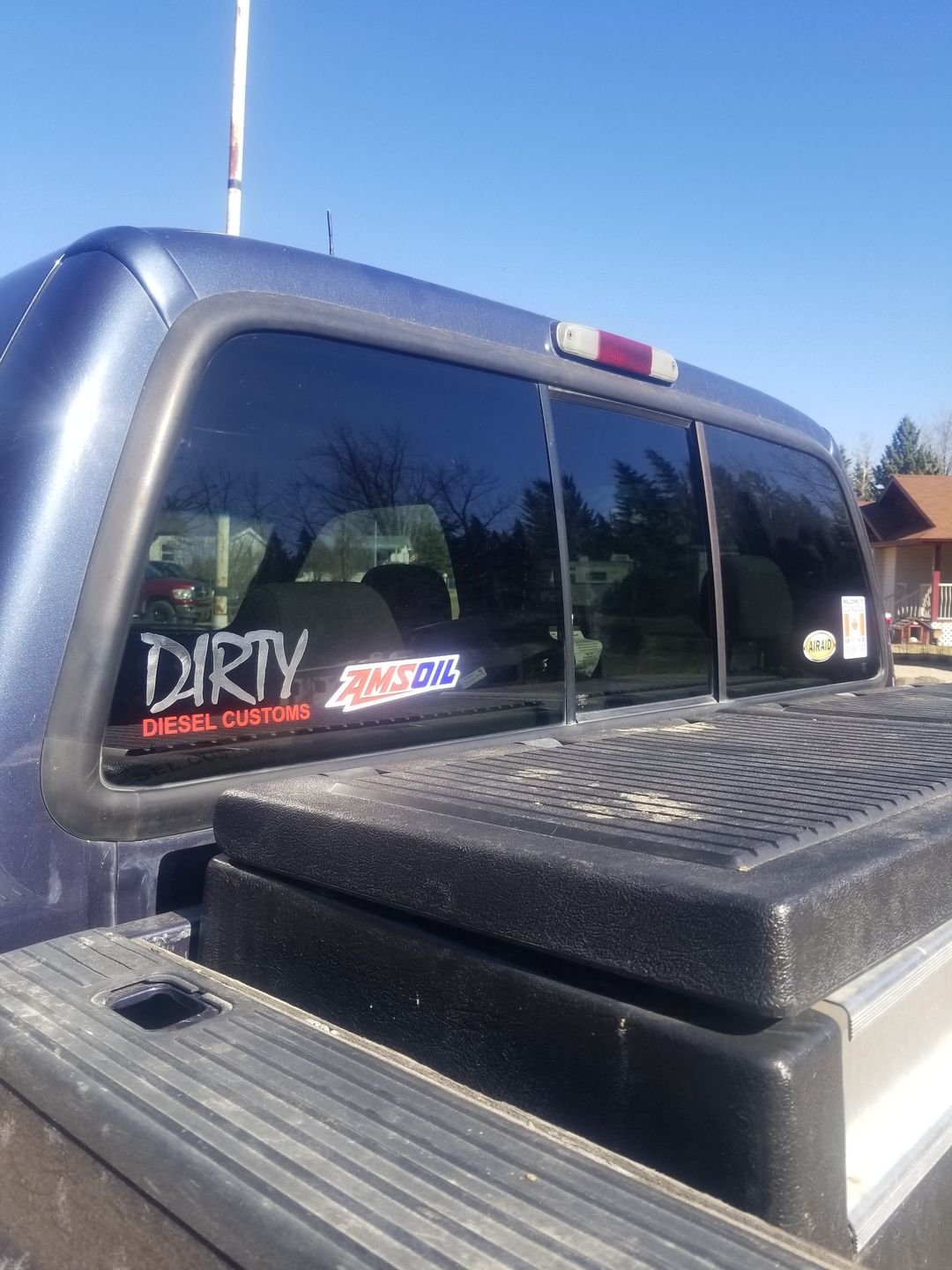 Customer photo review of Dirty Diesel Decals