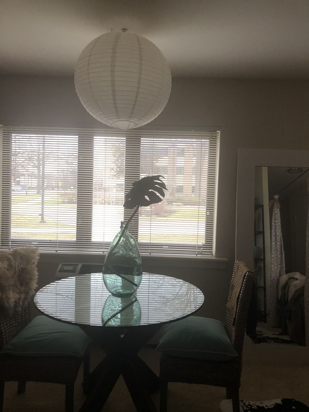 Customer photo review of 24" Beige / Ivory Round Paper Lantern, Even Ribbing, Chinese Hanging Wedding & Party Decoration