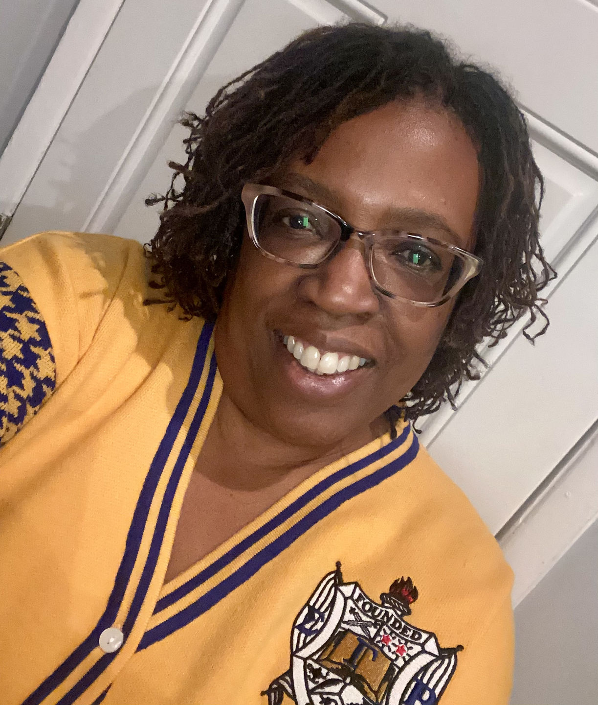 Customer photo review of SGRho - Houndstooth Skirt Set