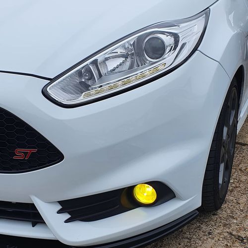 Customer photo review of Fiesta ST180 Fog Light Armour