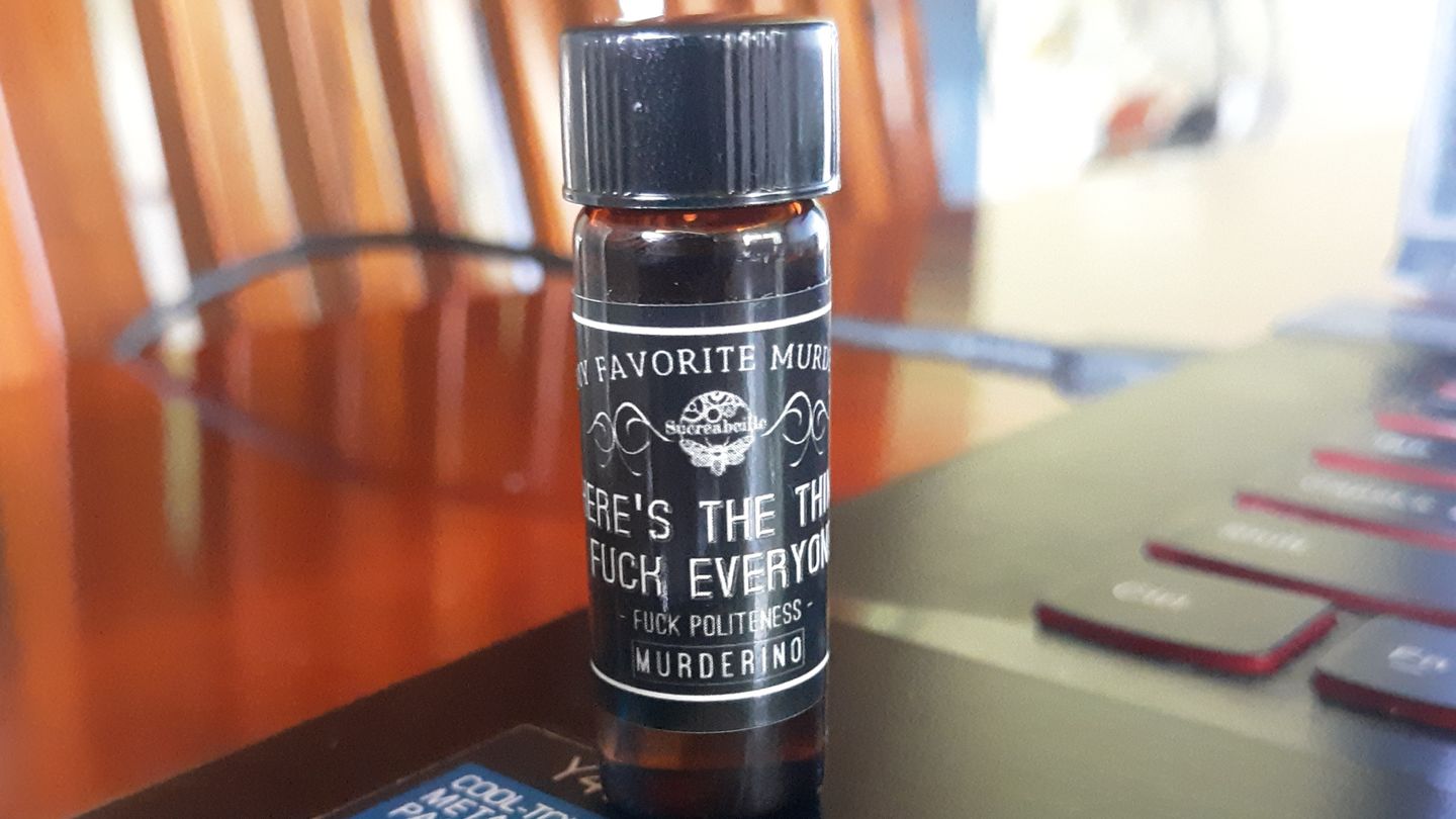 Customer photo review of Here's the Thing, Fuck Everyone