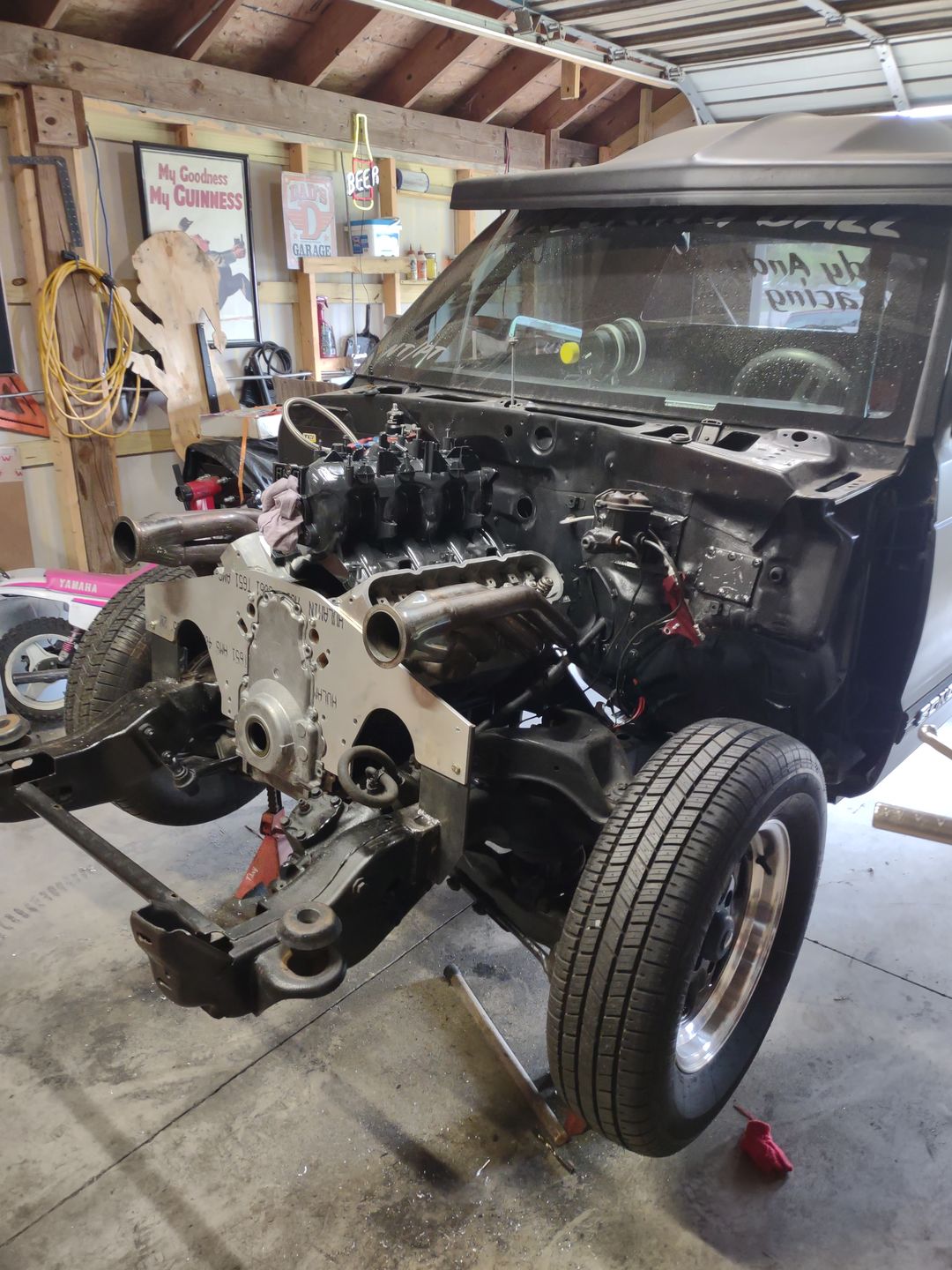 Customer photo review of Motion Raceworks LS Motor Plate w/ Header Cutouts LS1 LS2 LS3 LS6 LS7 LSA LS9 LSX
