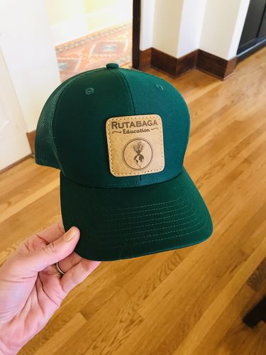 Customer photo review of Richardson 112 Leather Patch Hat