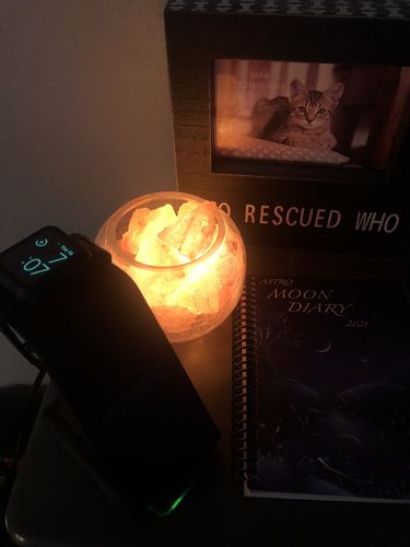 Customer photo review of Premium 3 in 1 Fast Wireless Charging Stand for iPhone, Apple Watch & AirPods