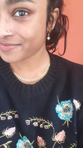 Customer photo review of Antonella Necklace