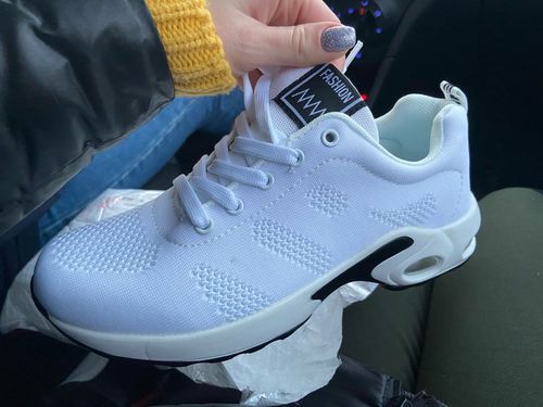 Customer photo review of [BUY 2 SAVE MORE 15%] Women Orthopedic Corrector Lightweight Running Breathable Sneakers