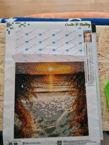 Customer photo review of Diamond Painting - Sandstrand