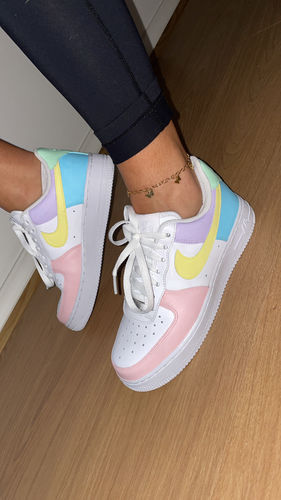 Pastel Paradise AF1 – The Custom Sneaker Co