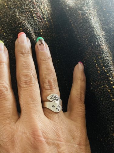 Customer photo review of Natur-Inspirationsring