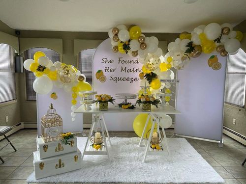 Customer photo review of Chiara Arch Backdrop Set for Event Decoration and Wedding Photography