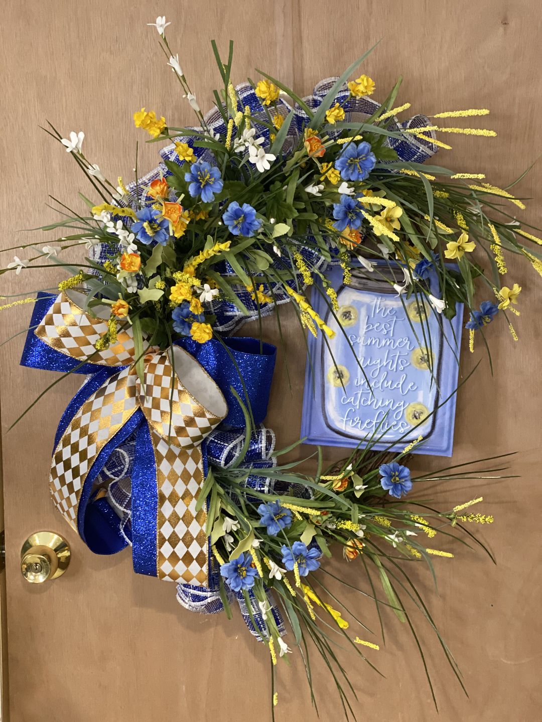 Customer photo review of 18" Round Grapevine Wreath