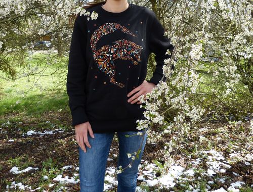 Customer photo review of BLUMENFUCHS - Bio Unisex Sweatshirt