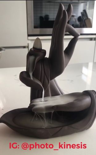 Customer photo review of Porta Incienso Flor de loto