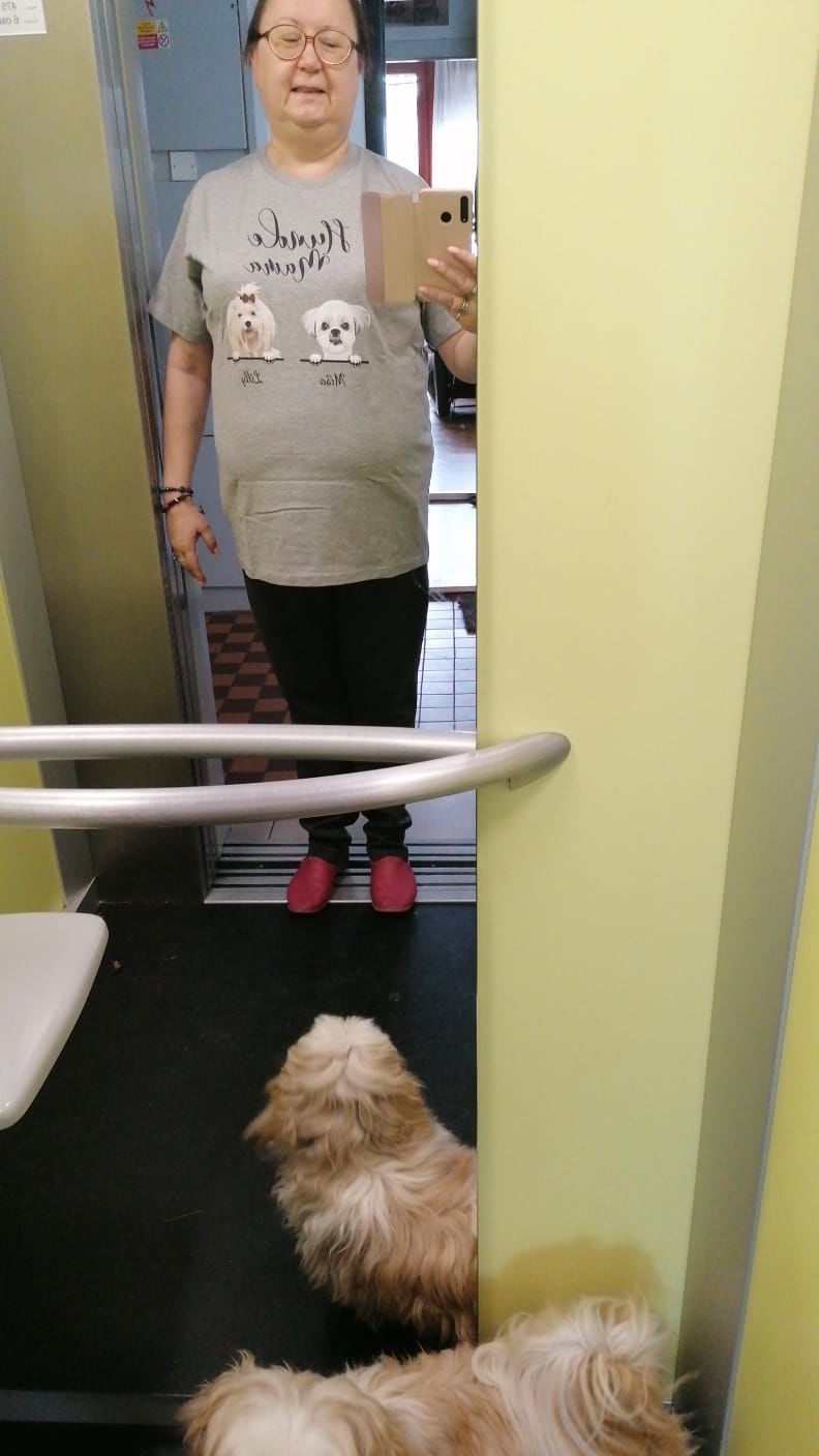 Customer photo review of Haustiereltern - Individuelles T-Shirt