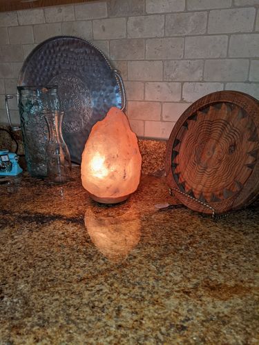 Customer photo review of Original Himalayan Salt Lamp (XL)