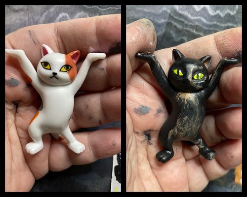 Customer photo review of Mochi Cat Holder(Pack of 5)