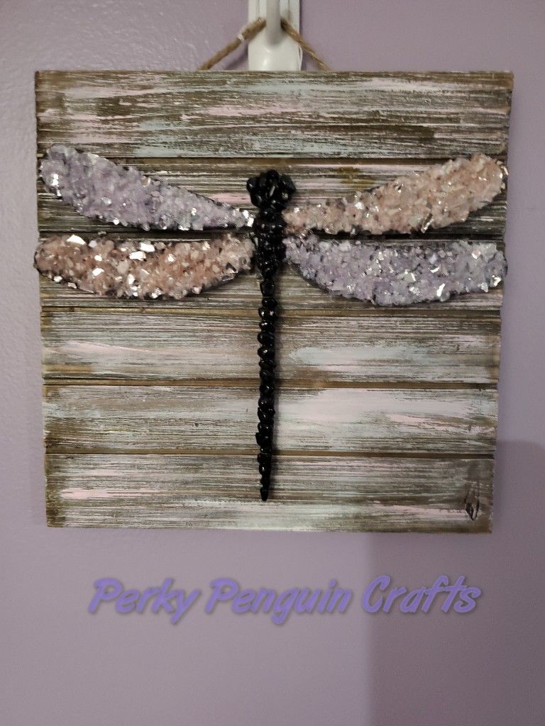 Customer photo review of Unfinished Wooden Dragonfly Shape - Insect - Wildlife - Craft - up to 24" DIY