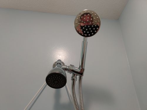 Customer photo review of 3-Way Shower Arm Diverter