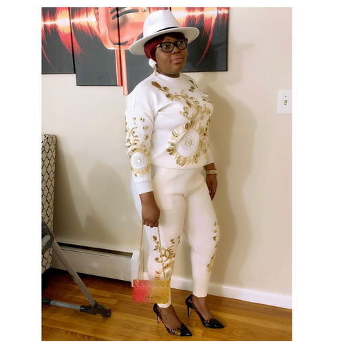 Customer photo review of A Little Sunshine Fedora Hat