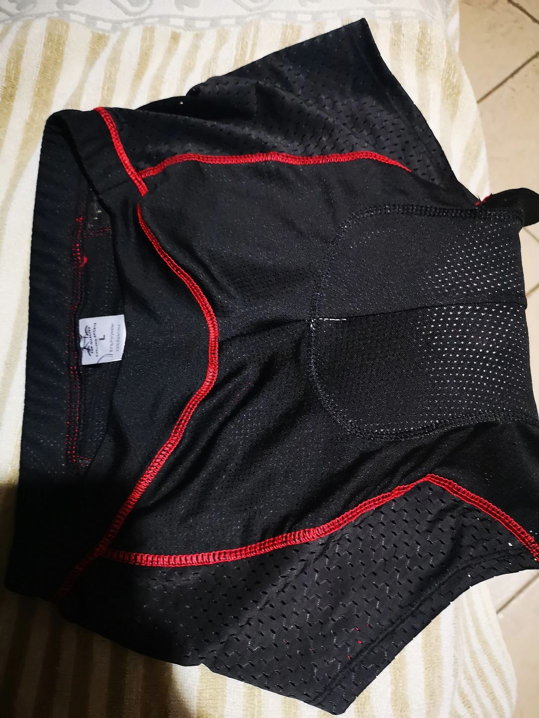 Customer photo review of X-TIGER 5D Padded Cycling Underwear