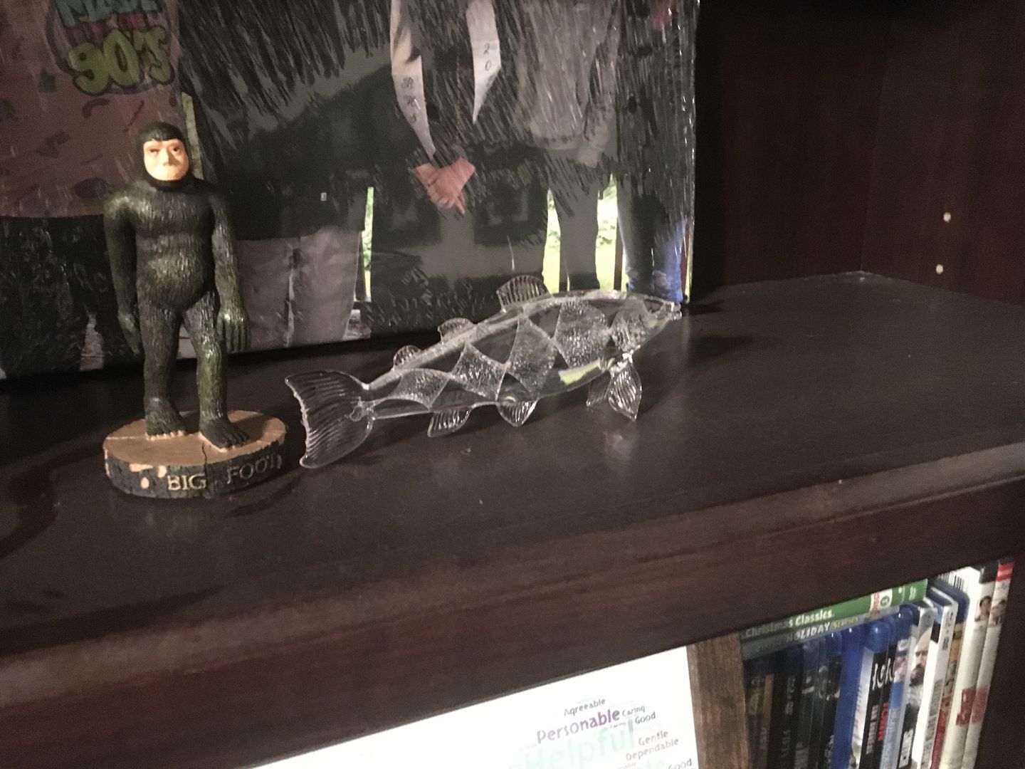 Customer photo review of Trout Figurine with Cremation Ash