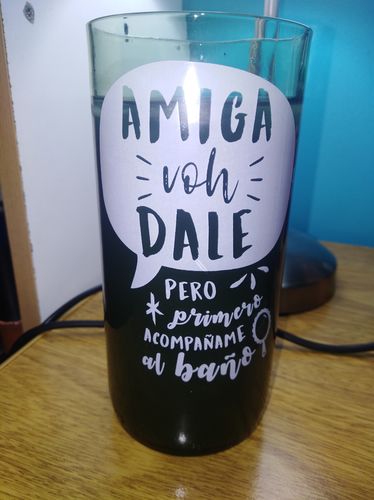 Customer photo review of Piscoleras Juego de 6 Vasos
