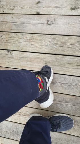 Customer photo review of The Classic Afrisocks Collection