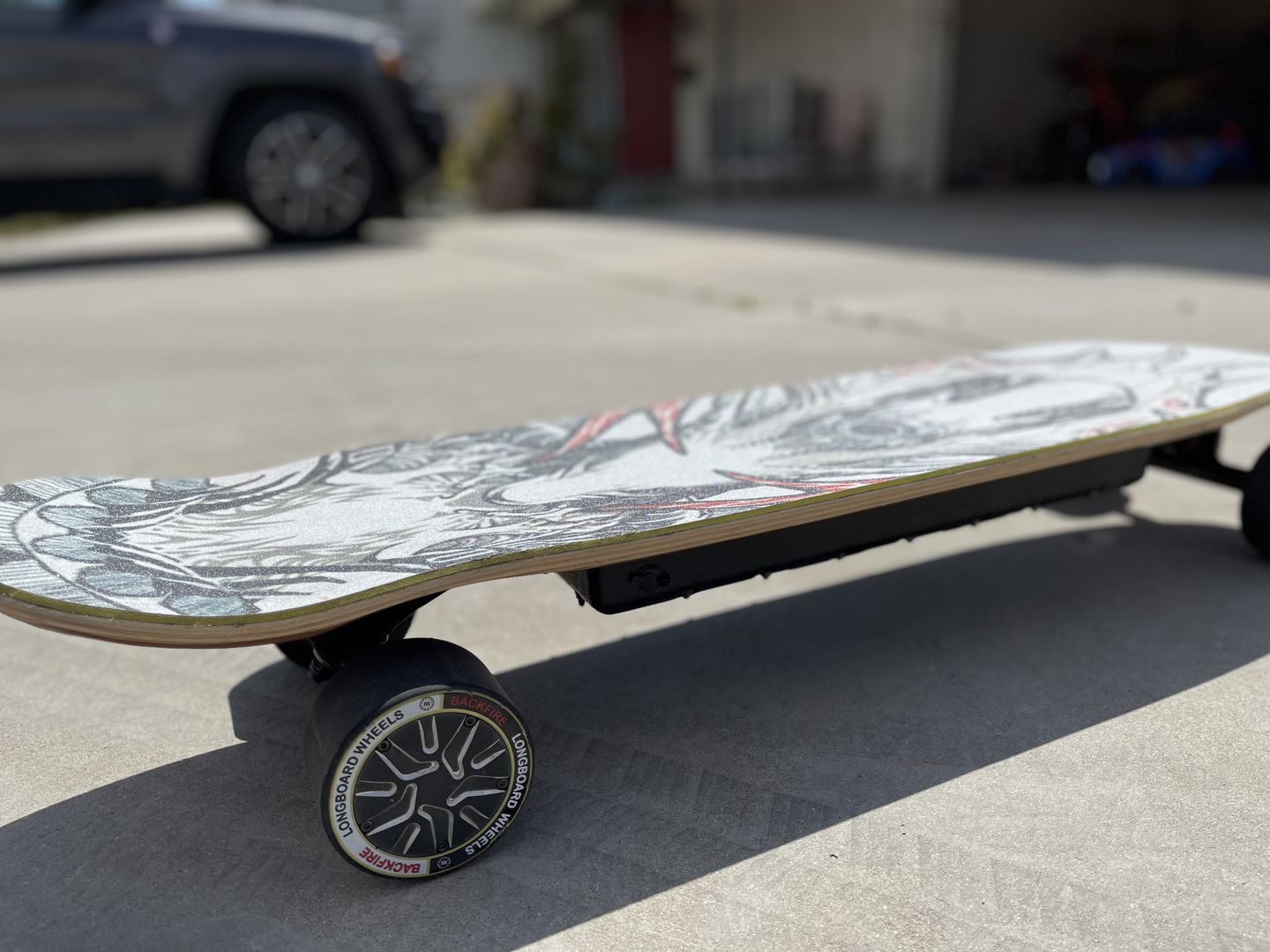 Customer photo review of 96mm Wheels for Backfire G2 Black, G3, G3 plus& Galaxy 2020