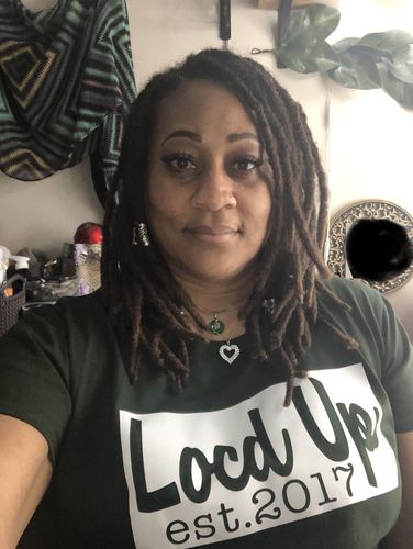 Customer photo review of Classic Retro Metal Cuff Style Loc Jewelry Set