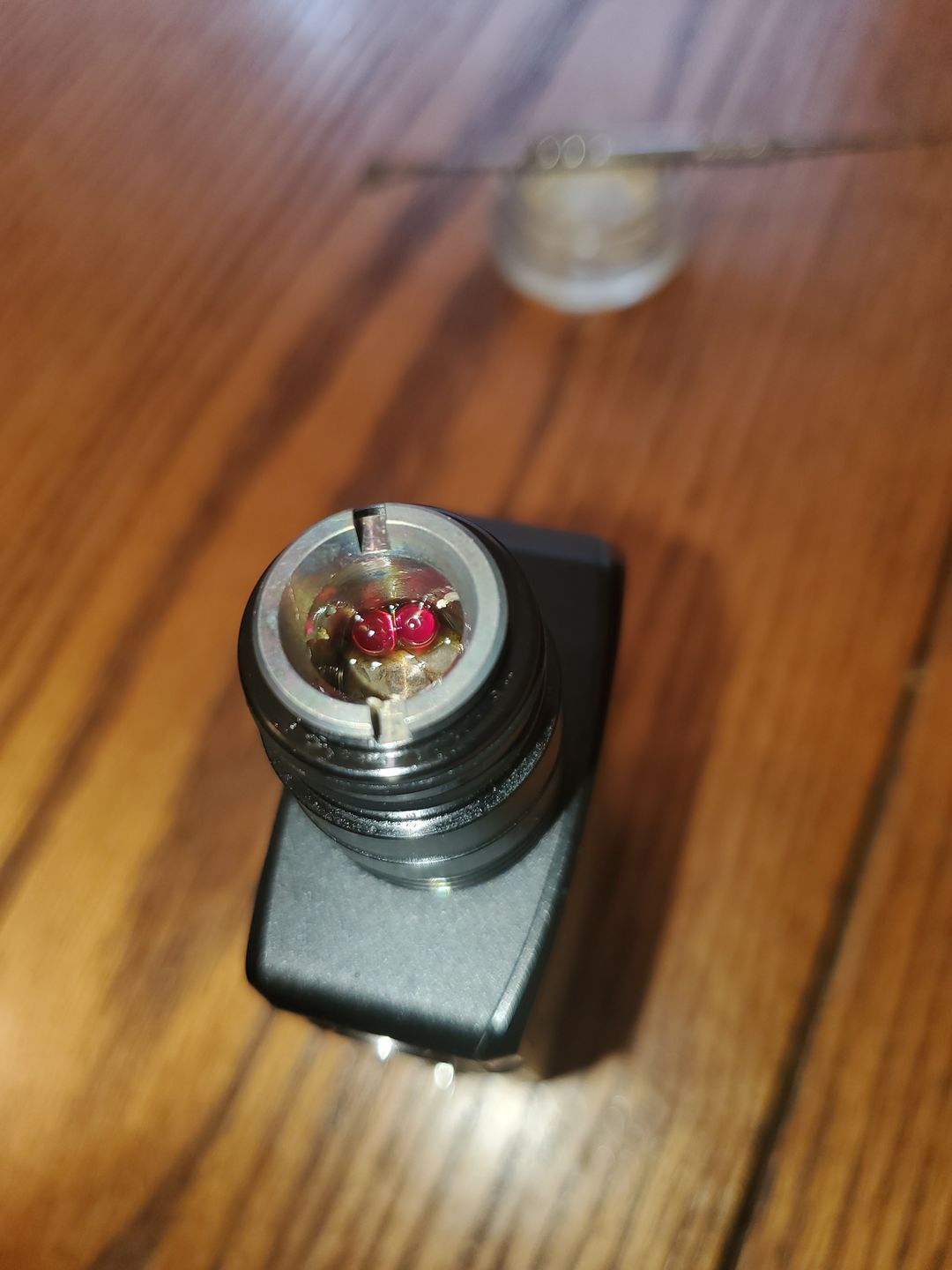 Customer photo review of 3mm Ruby Terp Pearls