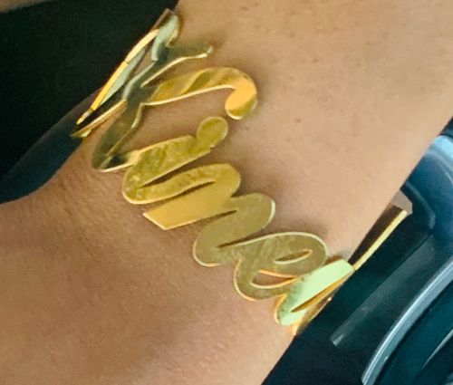Customer photo review of Namesake Cuff