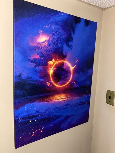 Customer photo review of Eclipse Canvas Set