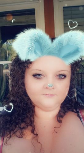 Customer photo review of Curly Ash Blonde