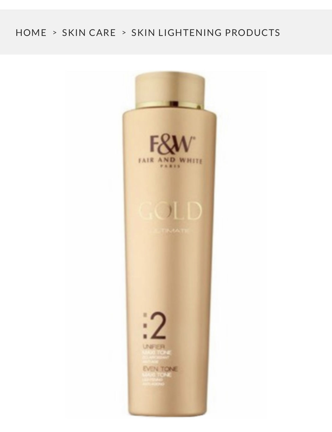 Customer photo review of Omic LightenUp PLUS Lightening Body Lotion - 400ml