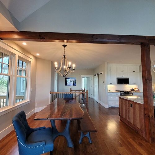 Customer photo review of 405 Haru Handmade Metal Table Legs & Bench Legs
