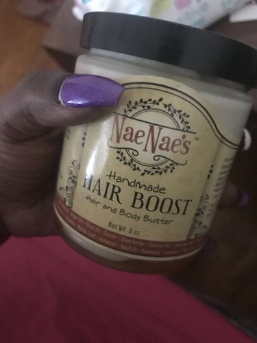 Customer photo review of Nae Nae's Hair Boost 9oz