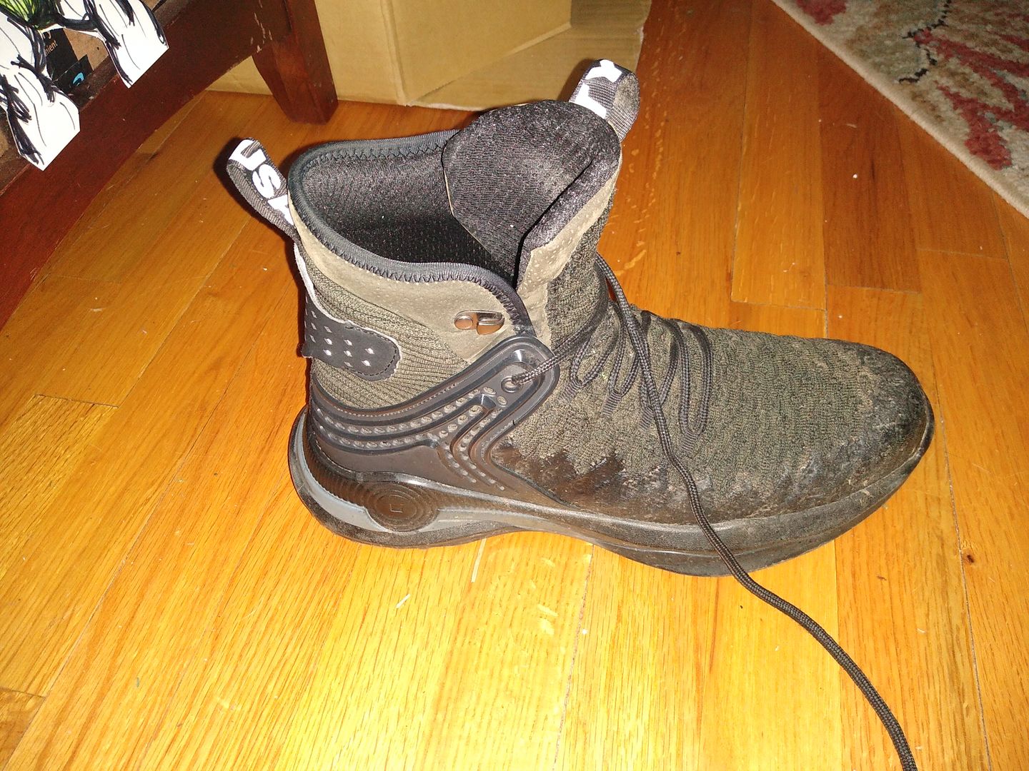 Customer photo review of Maven Puncture Resistant Comfortable Steel Toe Work Boots