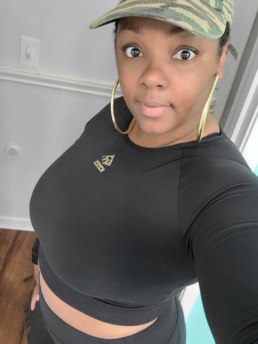 Customer photo review of GODDESS FIT LEGGINGS